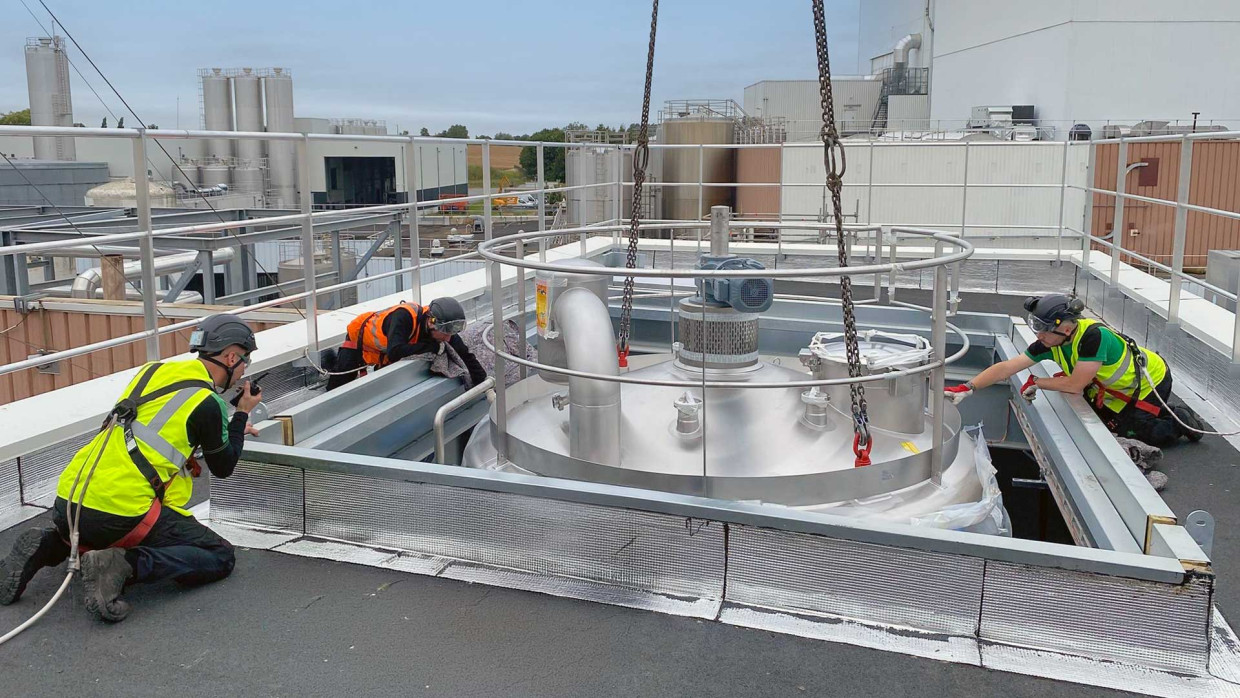 Transfert de cuves industrielles dans le Nord