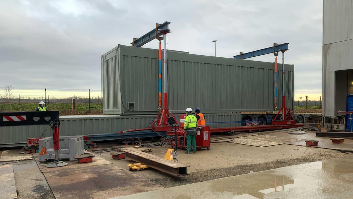 Livraison de groupes électrogènes pour un data center en Seine-et-Marne (77)