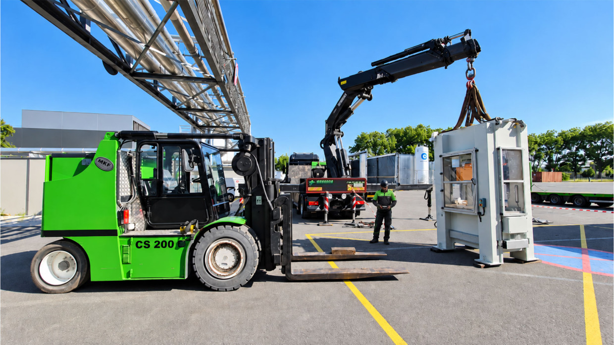 Manutention de presse industrielle près de Lyon 