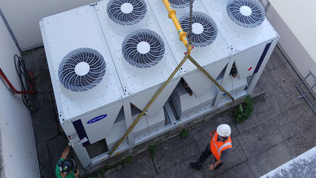 Grutage près de Toulouse dans le secteur de l'énergie 