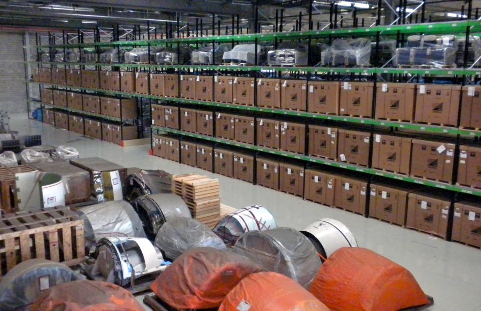 Stockage pour l'aéronautique