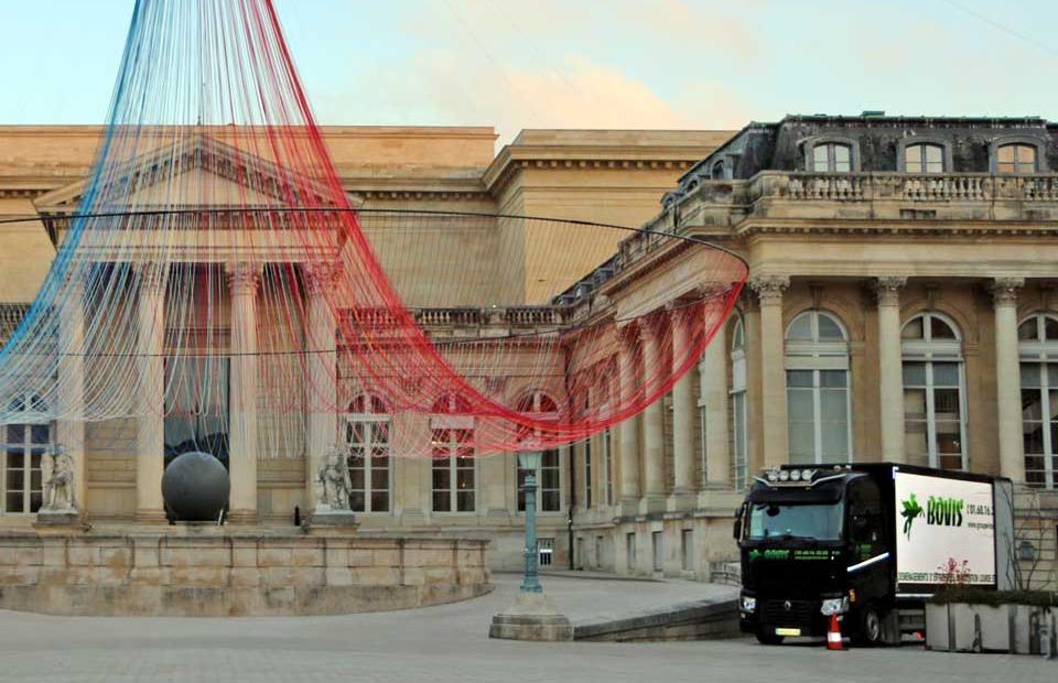 Déménagement de la bibliothèque de l'Assemblée Nationale