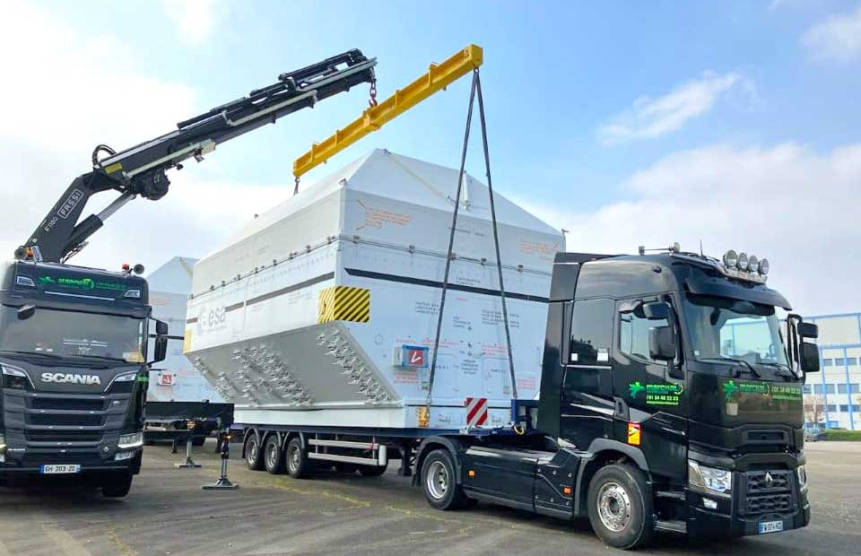 Transport de matériel sensible pour l'aéronautique défense par Marchal Technologies