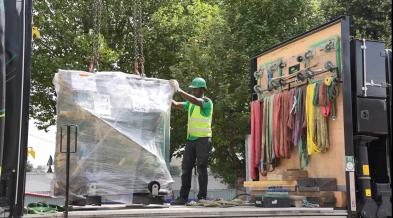 Delivery and Installation of Electrical Equipment at a Metro Station in Paris