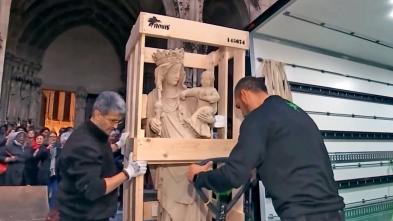 Bovis on the TV news: The Return of the Virgin of the Pillar to Notre-Dame de Paris