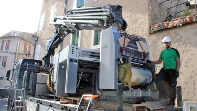 Handling of Printing Machines in Provence