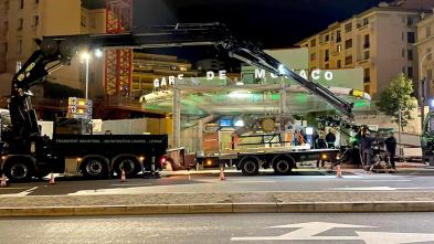 Replacement of moving walkways at Monaco train station