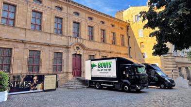 Transport and installation of works of art in Aix en Provence