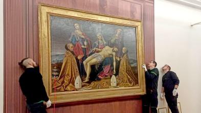 Transport and hanging of works of art in Clermont Ferrand