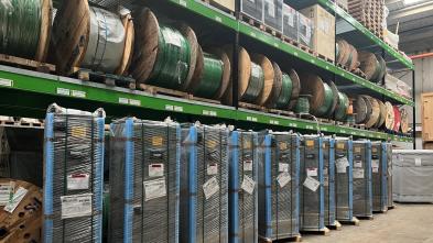 Remote site logistics in Ile de France