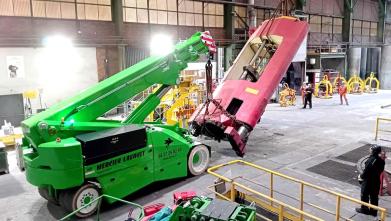 Démantèlement d’un four de 20T : l’expertise de Bovis Transferts au service de l’industrie d’Auvergne-Rhône Alpes
