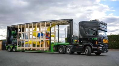 Fabrication d’une caisse sur-mesure pour une sculpture monumentale de Niki de Saint Phalle 