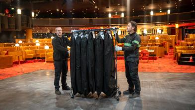 Relocation and Storage of Lido Stage Sets in Paris