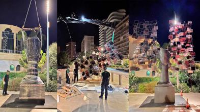 Manutention et levage de sculptures à Monaco