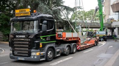 Déménagement d’un monument public à Évry (91)