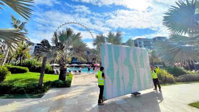 Art Installation in a Luxury Hotel in Dubai