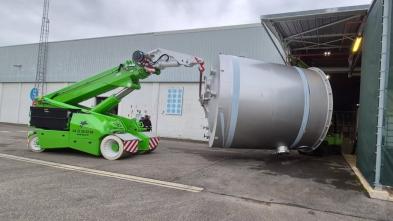 Manutention de cuves à Lyon 